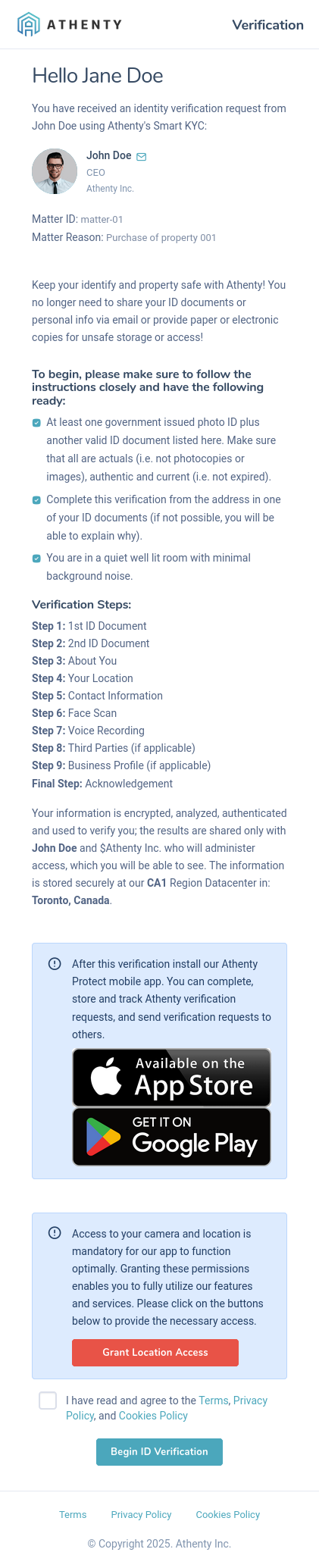 KYC Mobile Welcome